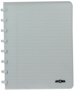 Atoma schrift, ft A5, 144 bladzijden, PP, gelijnd, geassorteerde kleuren