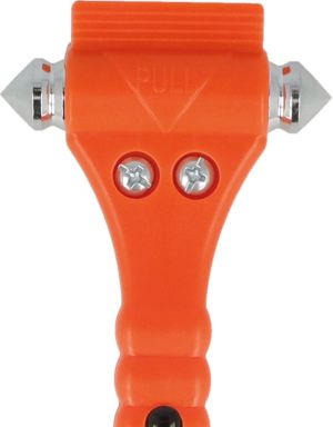 Westcott First Aid Only noodhamer met gordelsnijder, inclusief bevestiging, 2 stuks, oranje