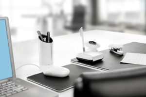 Ensemble de bureau Sigel noir/blanc