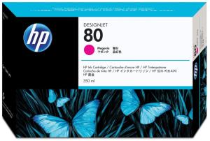 HP cartouche d'encre C4847A HP 80 magent