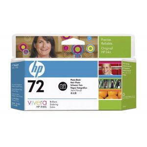 HP cartouche d'encre 72, 130 ml, OEM C9370A, noir photo