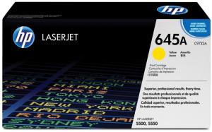 HP toner 645A C9732A jaune, 12.000pag