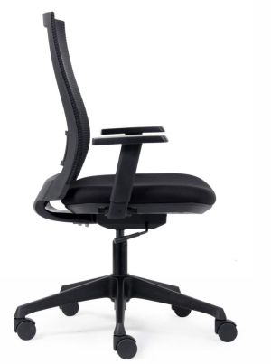 Euroseats chaise de bureau Canillo, dos en r&eacute;sille