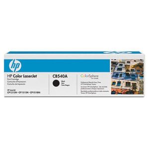 HP toner 125A, 2 200 pages, OEM CB540A, noir