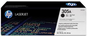 HP toner 305A CE410A noir, 2000 pag