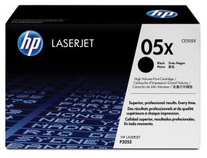 HP toner 05X CE505X, noir, 6.500 pag