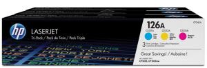 HP toner CF341A 126A c/m/j, 3 x 1000 pag