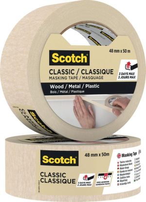Scotch ruban de masquage classique, ft 48 mm x 50 m