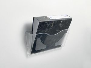 Deflecto DocuPockets trieur mural &agrave; l'italienne, 1 compartiment, transparent