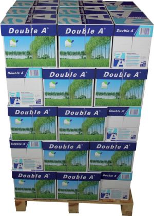 Double A Premium printpapier ft A4, 80 g, pallet van 200 pakken van 500 vel