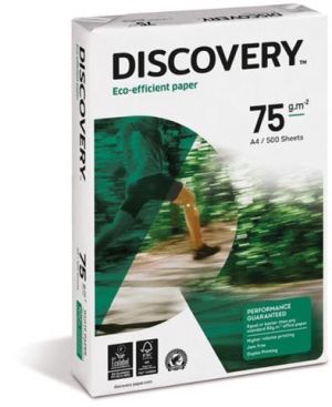 Discovery kopieerpapier ft A4, 75 g, pak van 500 vel