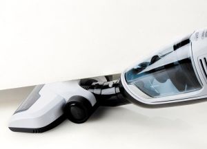 Domo aspirateur-balai 2 en 1 avec batterie rechargeable, 14,4 V, blanc