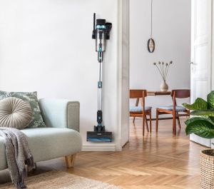 Domo aspirateur-balai 2 en 1 avec batterie rechargeable, 29,6V, 60 min