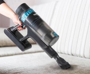 Domo aspirateur-balai 2 en 1 avec batterie rechargeable, 29,6V, 60 min