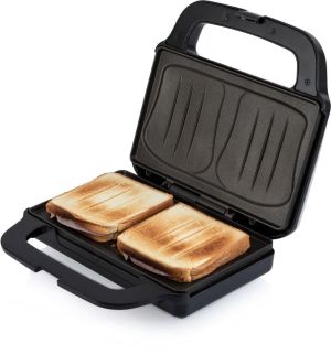 Domo machine &agrave; corque-monsieur Big Croque XL, argent