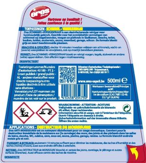 Eres d&eacute;structeur de moisissures, spray de 500 ml