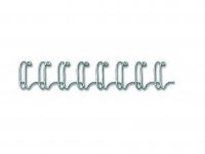 Fellowes metalen bindrug 3:1 6mm zilver 