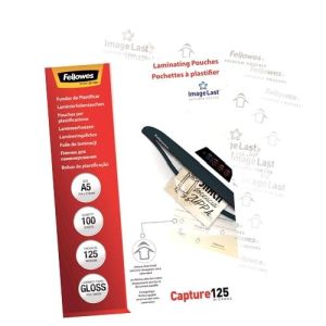 Fellowes pochettes &agrave; plastifier  A5 125m&micro; (100)