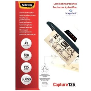 Fellowes pochettes &agrave; plastifier  A3 125m&micro; (100)