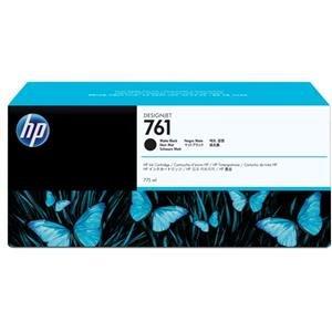 HP cartouche foncé CM997A HP761 noir mat