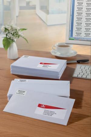 Avery J8160-10 adresetiketten ft 63,5 x 38,1 mm (b x h), 210 etiketten, wit