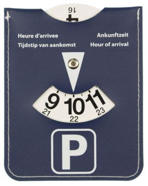 Kangaro disque recharge pour voitures &eacute;lectriques, double face disque de stationnement et recharge