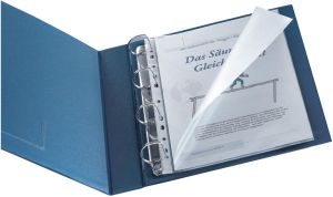 Q-CONNECT pochette perfor&eacute;e A4 perforation 11 trous lisse 80 microns paquet de 25 pi&egrave;ces