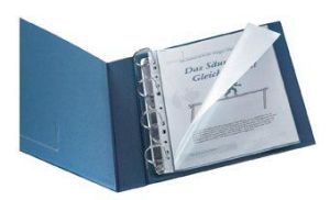 Q-CONNECT pochette perfor&eacute;e A4 perforation 11 trous lisse 80 microns paquet de 25 pi&egrave;ces