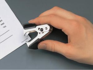 Q-CONNECT arrache-agrafes, noir