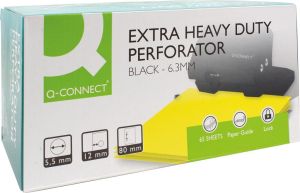 Q-CONNECT perforateur, 65 pages, noir