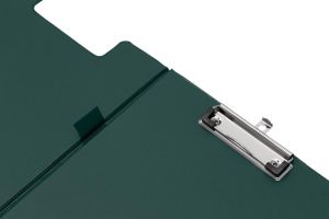 Q-CONNECT plaque &agrave; pince, PP, ft A4, double, vert