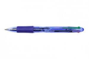 Q-CONNECT stylo 4 couleurs, 0,7 mm, pointe moyenne