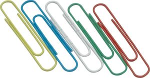 Q-CONNECT attache-tout, 50 mm, couleurs assorties, bo&icirc;te de 30 pi&egrave;ces, accrochable