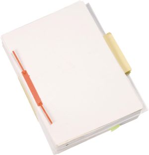 Q-CONNECT archiefbinder D-clip, doos van 100 stuks, rood
