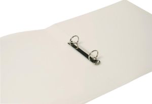 Q-CONNECT classeur &agrave; anneaux, PP, 2 anneaux, 25 mm, transparent