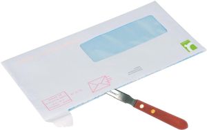 Q-CONNECT ouvre-lettres, 22 cm, avec poign&eacute;e en bois