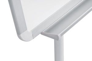 Q-CONNECT tableau de conf&eacute;rence, ft 70 x 100 cm, avec bras extensibles, en acier, magn&eacute;tique, tr&eacute;pied