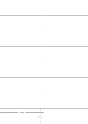 Q-CONNECT &eacute;tiquettes, blanc, coins carr&eacute;s, 105 x 37 mm, 100 feuilles, 16 &eacute;tiquettes par feuille