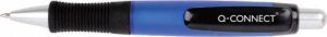 Q-CONNECT stylo, avec grip, 0,7 mm, pointe moyenne, bleu