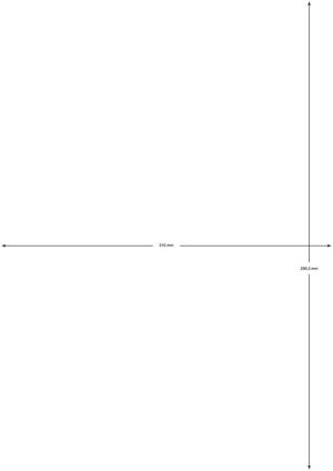 Q-CONNECT &eacute;tiquettes, blanc, coins carr&eacute;s, 210 x 297 mm, 200 feuilles, 1 &eacute;tiquet par feuille