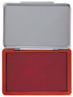 Q-CONNECT stempelkussen, ft 110 x 70 mm, rood
