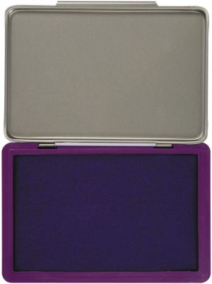 Q-CONNECT stempelkussen, ft 110 x 70 mm, paars