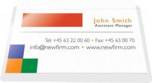 Q-CONNECT badge pocket, autocollante, ft 60 x 95 mm, ouvert sur le long c&ocirc;t&eacute;, paquet de 10 pi&egrave;ces