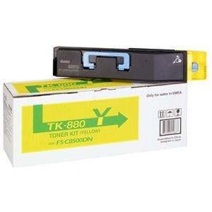 Kyocera-Mita toner TK-880Y, jaune,25.000