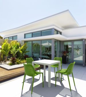 Kantinestoel / terrasstoel Air wit