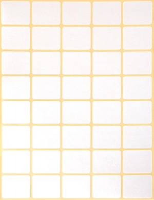 Avery Zweckform 3318 mini etiketten ft 22 x 18 mm (b x h), 1.200 etiketten, wit