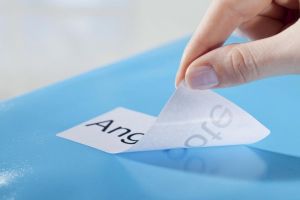 Avery L4743REV-25 afneembare etiketten ft 99,1 x 42,5 mm (b x h), 300 etiketten, wit