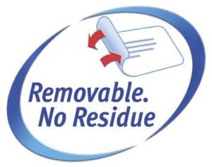 Avery L4743REV-25 afneembare etiketten ft 99,1 x 42,5 mm (b x h), 300 etiketten, wit