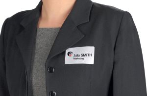 AVERY Badge autocollant, ft 63,5 x 29,6 mm, bo&icirc;te de 540 pi&egrave;ces, blanc