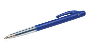 Bic stylo bille M10 Clic, pointe moyenne, 0,4 mm, bleu